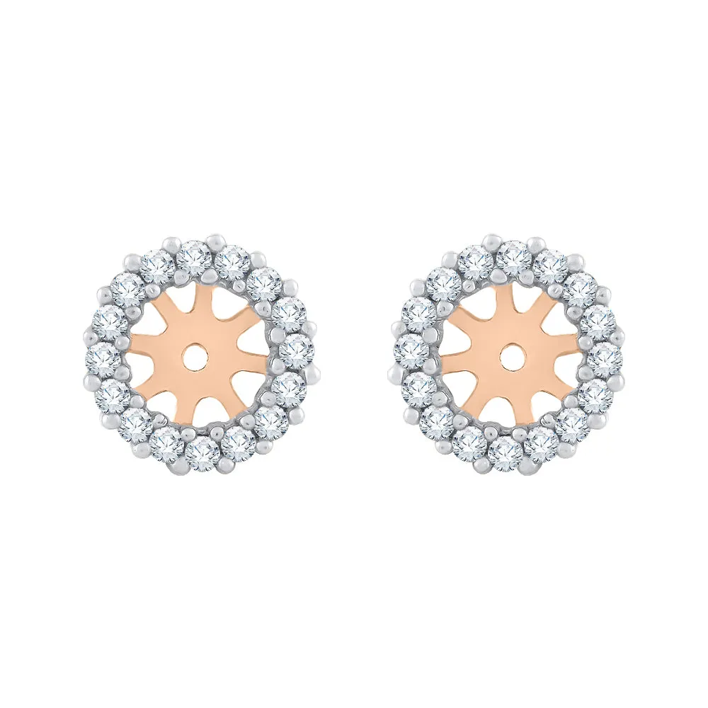 KATARINA Diamond Earring Jackets (1/3 cttw)