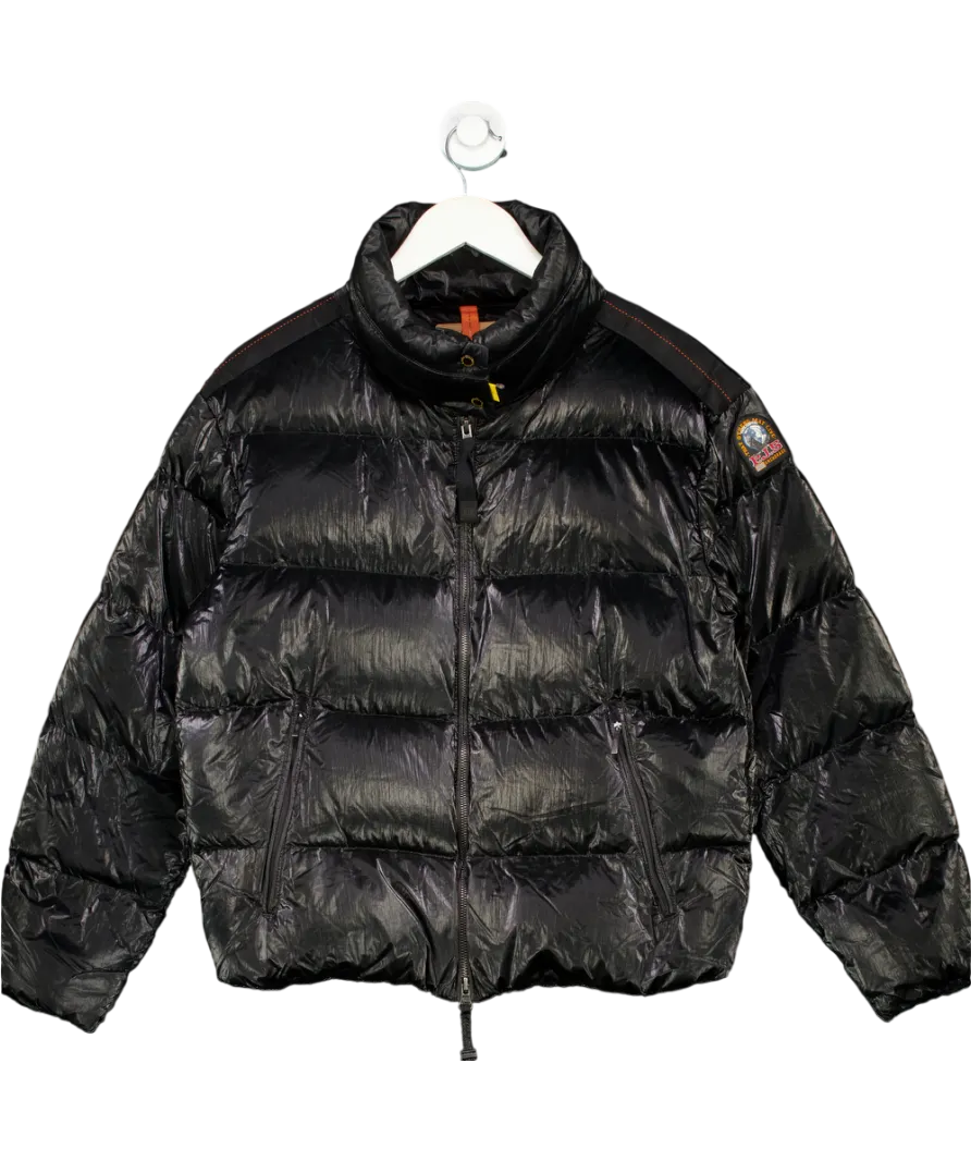 Parajumpers Black Puffer Jacket UK S