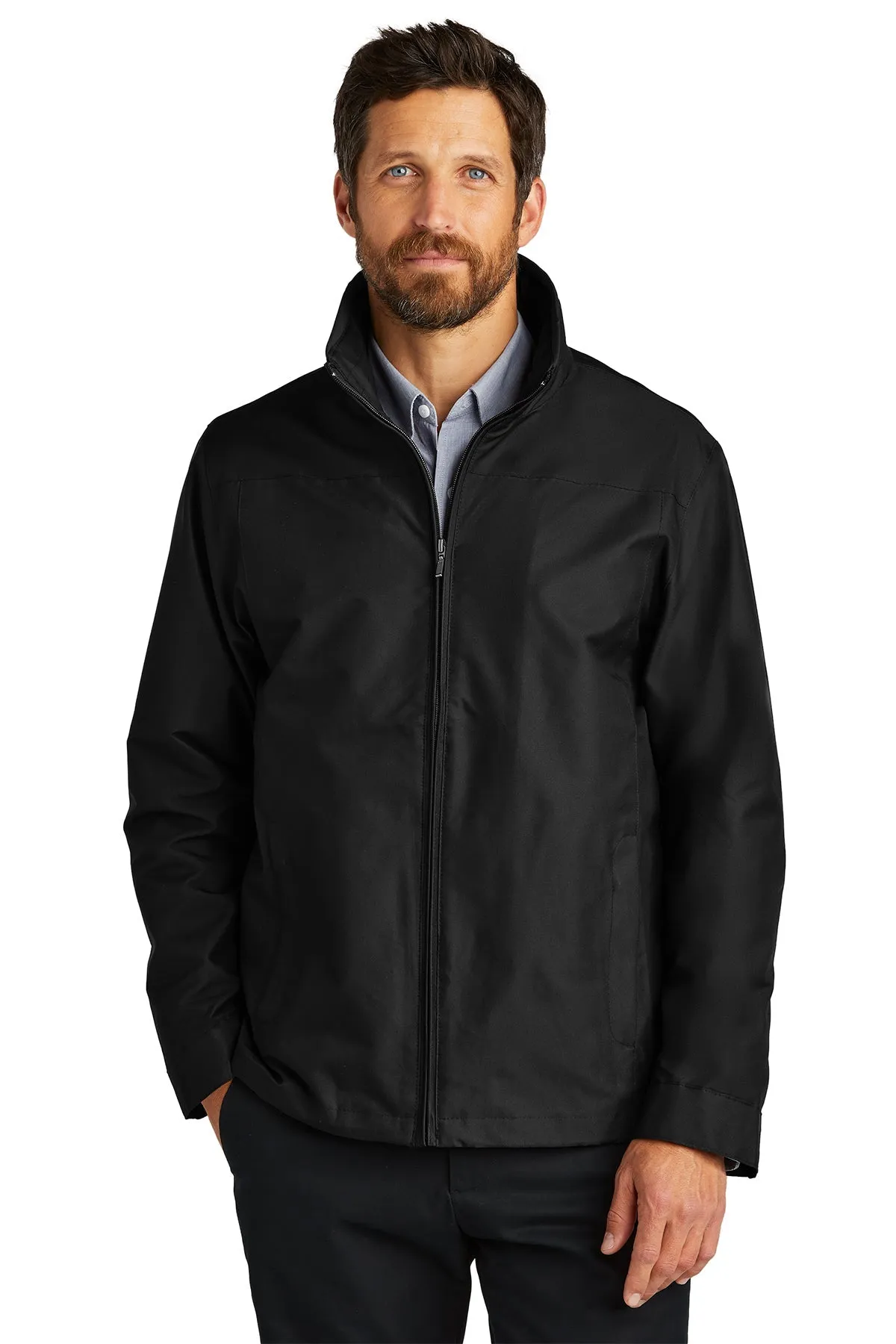 Port Authority Successor Branded Jackets, Black