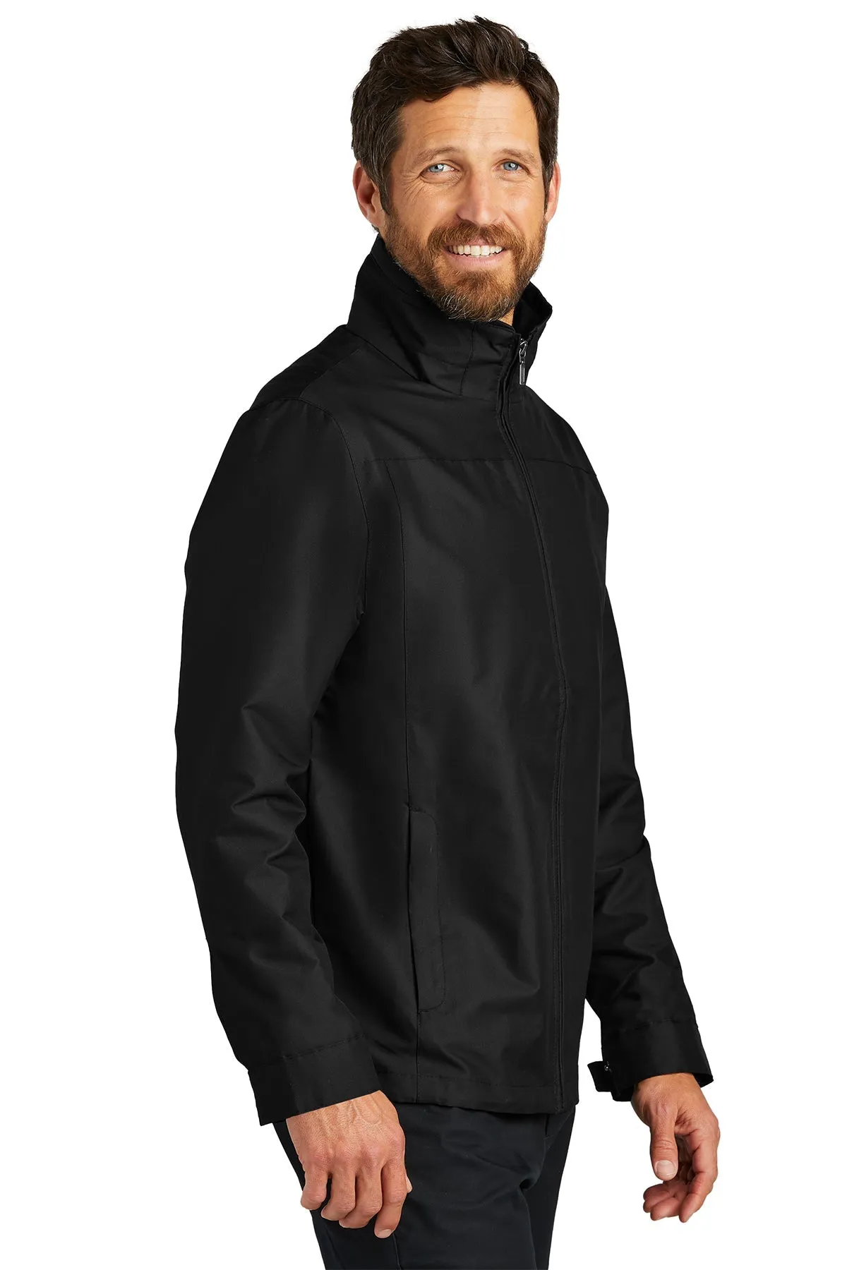 Port Authority Successor Branded Jackets, Black