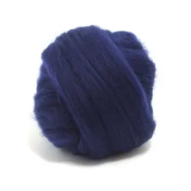 Tanzanite Dyed Superfine Merino Tops
