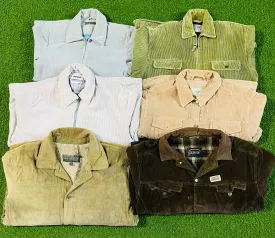 Unbranded corduroy jackets 21 pcs